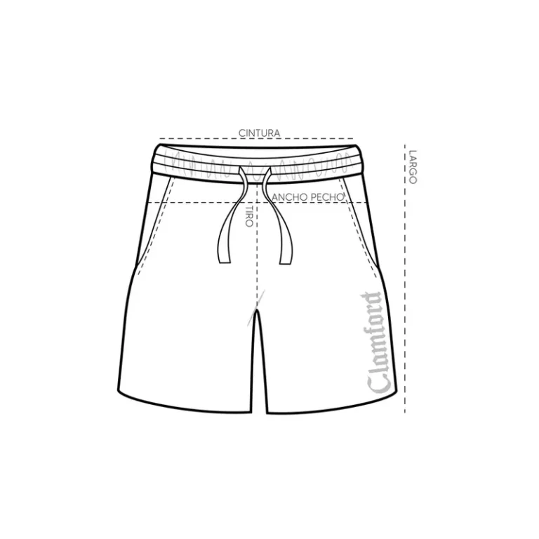 Cómo medir: Bermudas y shorts