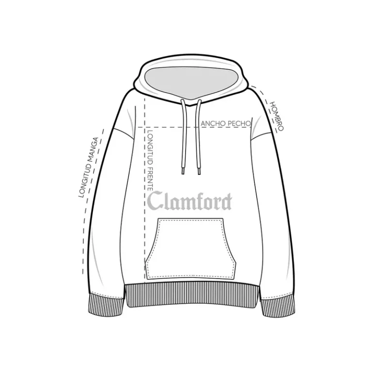 Cómo medir: Hoodie